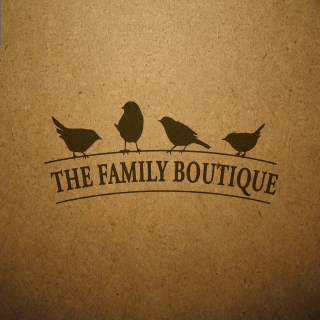 vector logo design of birds on a wire family boutique north bay